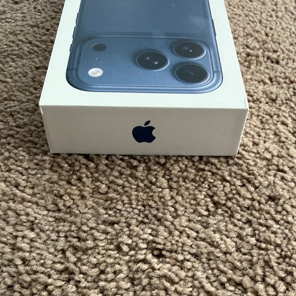 Apple iPhone Smartphone Box - Midnight Blue Empty Box